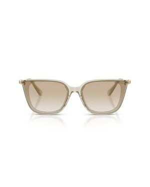 Swarovski 63Mm Oversize Square Sunglasses - Natural