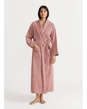 If Only If Pippy Robe - Pink