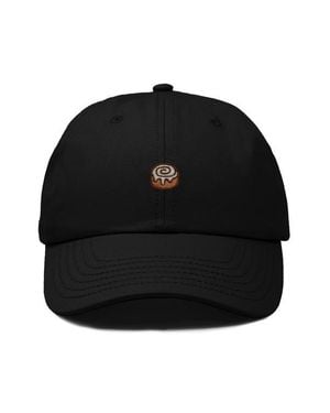 Alix Cinnamon Roll Dad Cap - Black