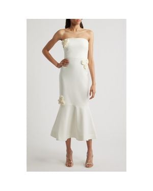 Likely Ilene Strapless Cocktail Dress - Natural