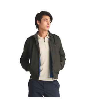Members Only Heavy Iconic Racer Quilted Lining Jacket - Black