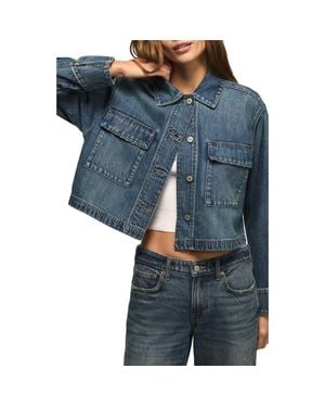 Lucky Brand Utility Denim Jacket - Blue