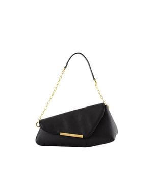 Esterah 11Pm Leather Shoulder Bag - Black