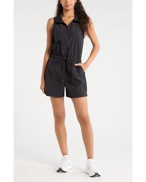 Zella Travel Lite Romper - Black