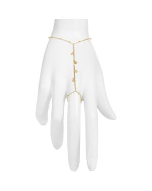 VIDAKUSH Disc Hand Chain - White