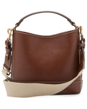Mango Small Bucket Bag - Brown