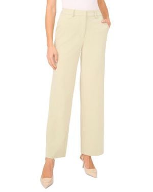 Halogen® High Waist Straight Leg Pants - Natural