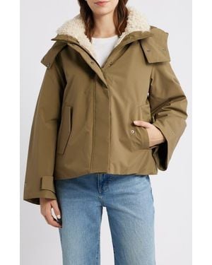 Brooklyn Industries Insulated Jacket With Removable Hood - Green
