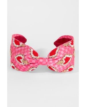 HAIR DRAMA CO Theory Headband - Red