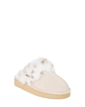 Minnetonka Chesney Hi Scuff Slipper - White