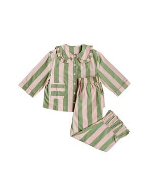 TBCo Cotton Cropped Leg Pajamas - Metallic