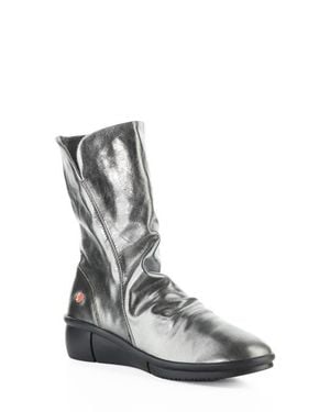 Softinos Rott Wedge Boot - White