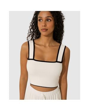 Belle & Bloom Forevermore Knitted Top - White