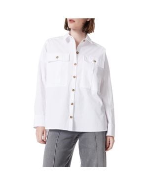 DO by Dee Ocleppo Cargo Button-Up Top - White