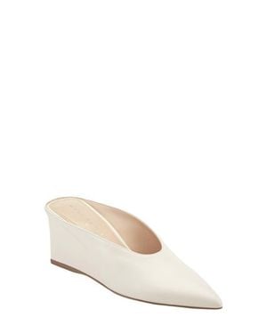 Marc Fisher Malley Pointed Toe Mule - Natural