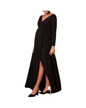 Tiffany Rose Maternity Isabella Maternity Gown Long - Black