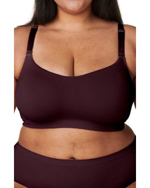 Bravado Designs Balconette Wireless Everyday Bra - Purple