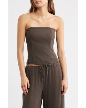 PacSun Marissa Corset Top - Brown