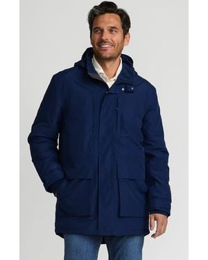 Lands' End Waterproof Squall Parka - Blue