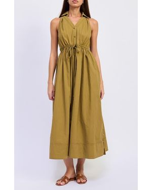 En Saison Elin Midi Dress - Yellow