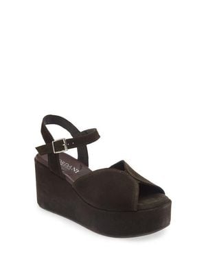 Cordani Jenna Platform Wedge Sandal - Black