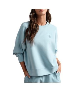 Rhone Dreamglow Crewneck Sweatshirt - Blue