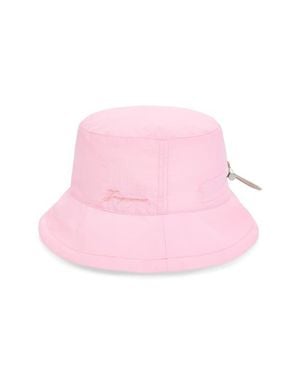 Jacquemus Le Bob Baluchon Nylon Bucket Hat - Pink