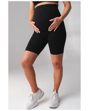 Vitaly Cloud Ii Maternity Biker Short - Blue