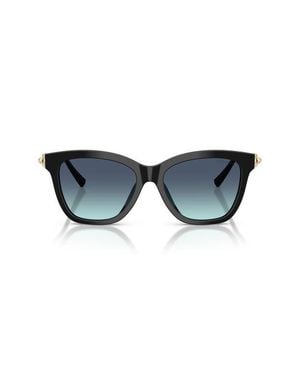 Tiffany & Co. 54Mm Gradient Square Sunglasses - Blue
