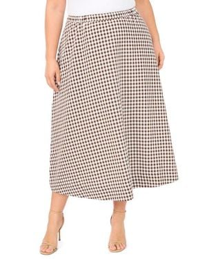 Halogen® Pull On Midi Skirt - Multicolor