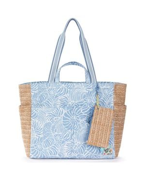 The Sak Cassia Beach Tote - Blue
