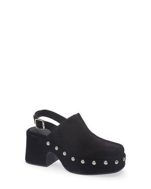 Chocolat Blu Harley Slingback Platform Clog - Black