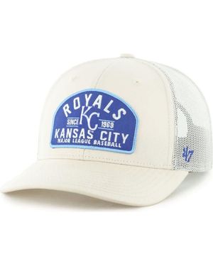 '47 Kansas City Royals Leland Adjustable Trucker Hat - Blue