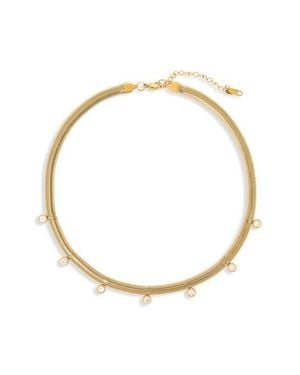 BRACHA Adeline Collar Necklace - White