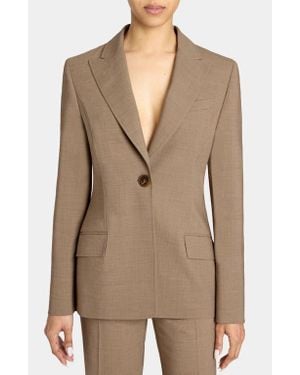 Santorelli Jess Single Button Jacket - Natural