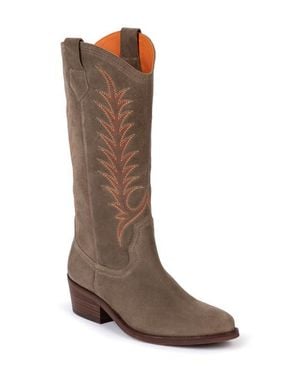 Penelope Chilvers Goldie Western Boot - Brown