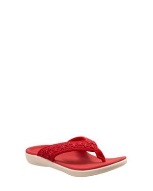 Revitalign Yumi Bvi Flip Flop - Red