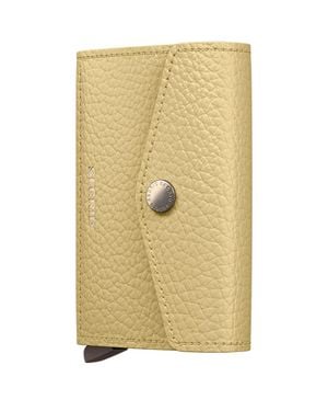 Secrid Envelope Wallet Pebble - Yellow