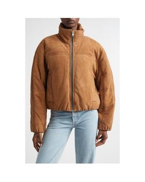 Stand Studio Alba Suede Jacket - Brown