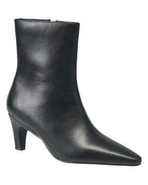 French Connection Alex Kitten Heel Bootie - Black