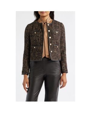 Anne Klein Tweed Jacket - Black