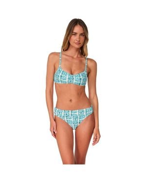 Swim Systems Sylvia Bralette Bikini Swimsuit Top - Blue