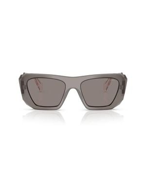 Prada 53Mm Square Sunglasses - Gray