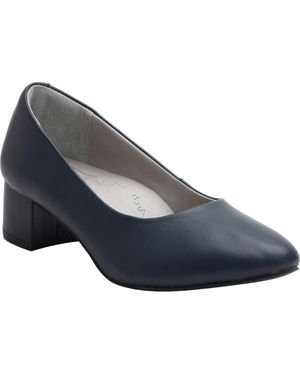 Alegria By Pg Lite Lisah Almond Toe Pump - Blue