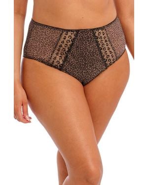 Elomi Matilda Full Figure Embellished Briefs - Multicolor