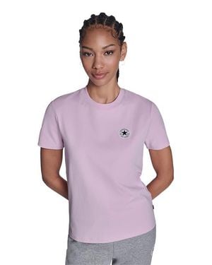 Converse Chuck Taylor Patch T-Shirt - Purple