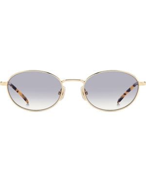 Victoria Beckham 50Mm Oval Sunglasses - Brown