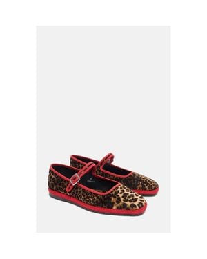 SCAROSSO Petra Slippers - Red