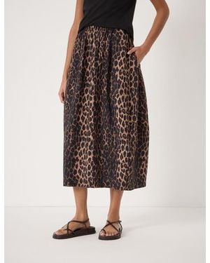 Hush Liddie Air Flow Barrel Maxi Skirt - Brown