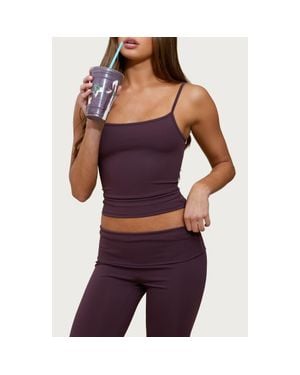 Edikted Blonka Crop Camisole - Purple